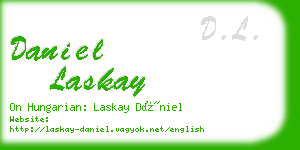 daniel laskay business card